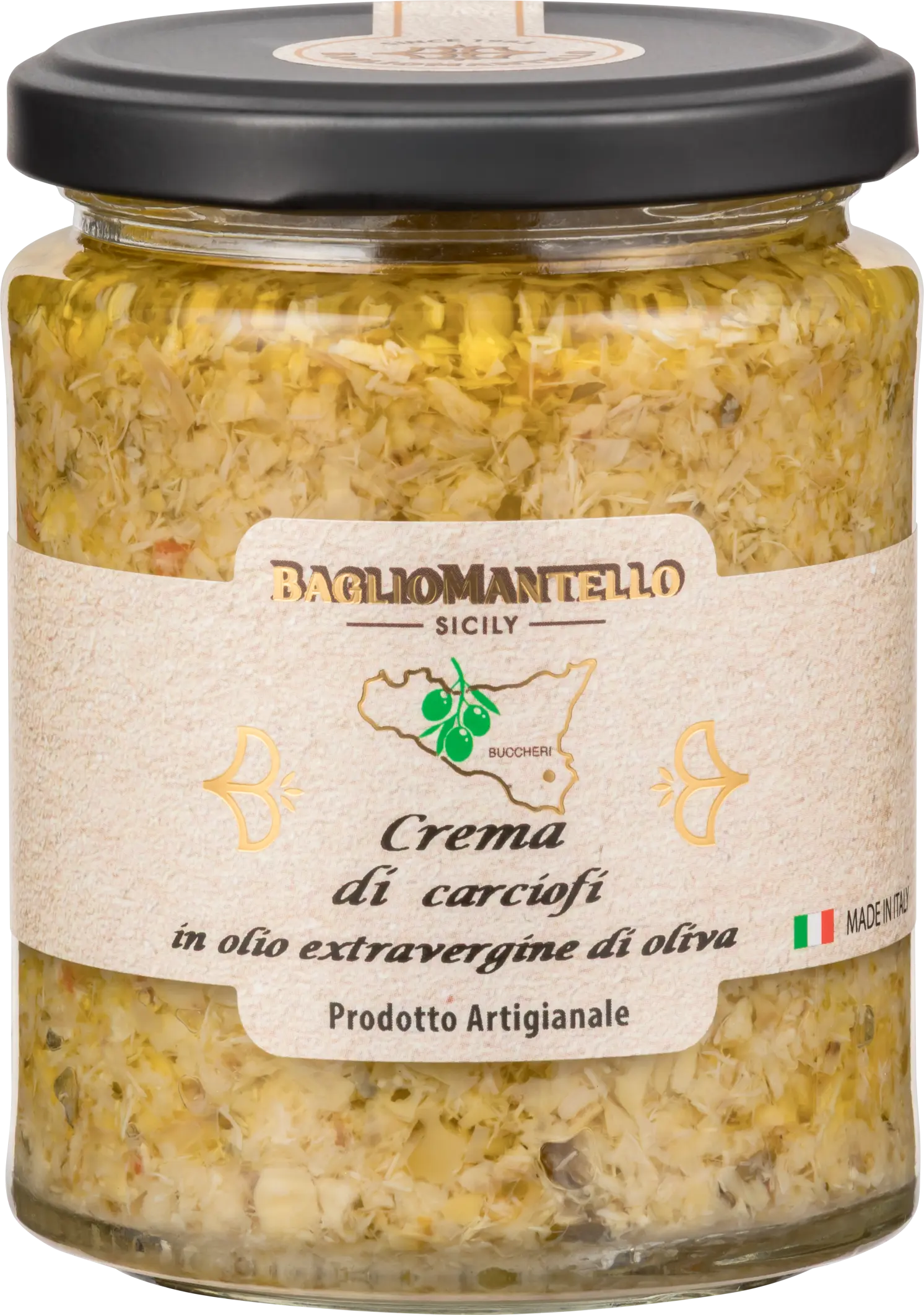 Crema di carciofi in olio extravergine di oliva